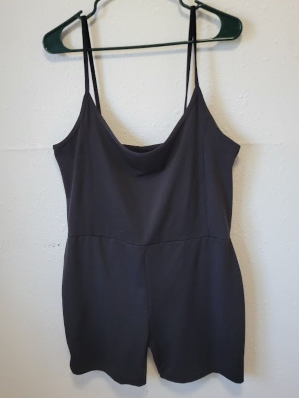 Series 8 Women's Black Sleeveless Romper Size XXL